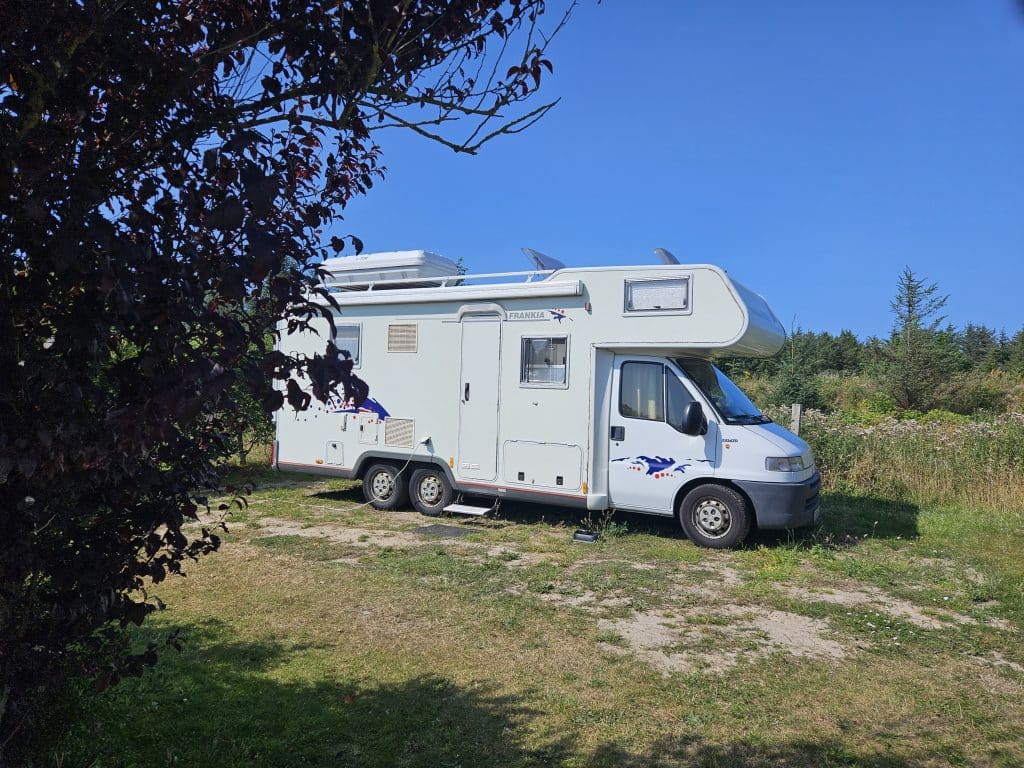 Autocamper på ugenert plads