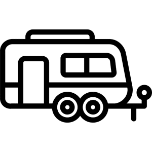 Ikon viser en campingvogn