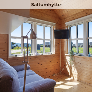 Saltumhytte-sofa Opholdsstue i Saltumhytte